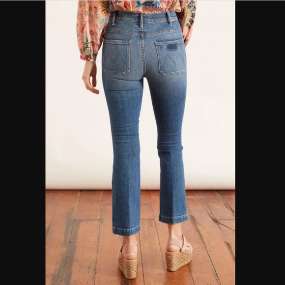 MOTHER | The Hustler Patch Pocket Flood Wash (Cowboys Don't Cry) Size 32 NWT - Picture 2 of 16